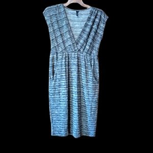 MAURICES Gray Heathered Dress